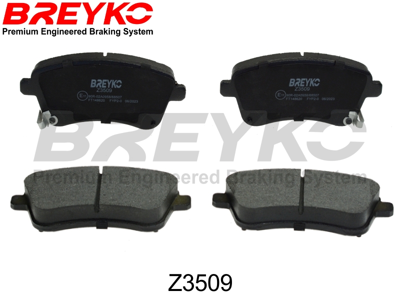 DAVID VASCO Z3509 BREYKO Brake Pad Set, disc brake