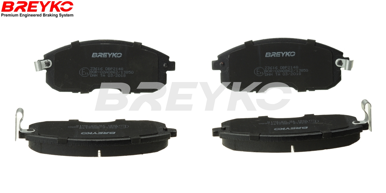 DAVID VASCO Z3616 BREYKO Brake Pad Set, disc brake