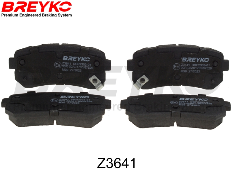 DAVID VASCO Z3641 BREYKO Brake Pad Set, disc brake