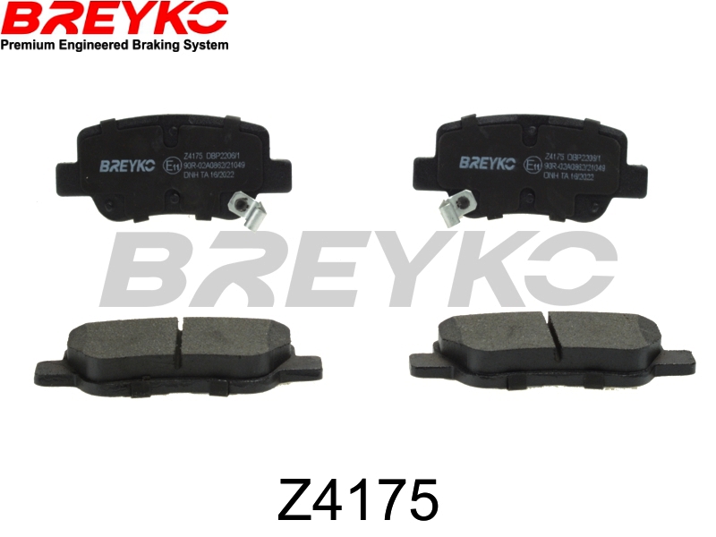 DAVID VASCO Z4175 BREYKO Brake Pad Set, disc brake