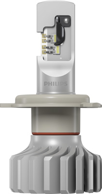 PHILIPS 11342U6001X2 Ultinon Pro6001 H4-LED Glühlampe, Fernscheinwerfer