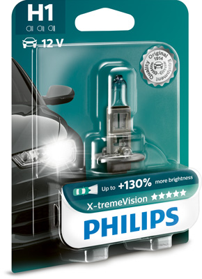 PHILIPS 12258XV+B1 X-tremeVision Glühlampe, Fernscheinwerfer