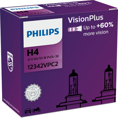 PHILIPS 12342VPC2 Lampadina, Faro di profondità