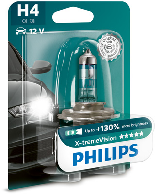 PHILIPS 12342XV+B1 X-tremeVision Glühlampe, Fernscheinwerfer