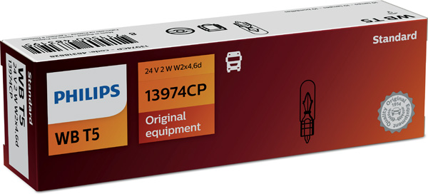 PHILIPS 13974CP Glühlampe, Instrumentenbeleuchtung