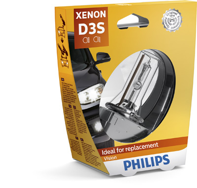 PHILIPS 42403VIS1 Xenon Vision Glühlampe, Fernscheinwerfer