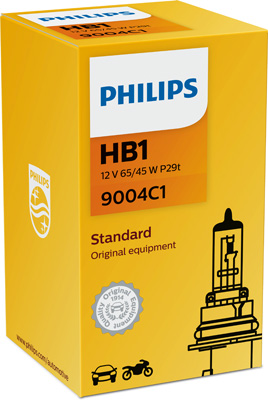 PHILIPS 9004C1 Lampadina, Faro di profondità-Lampadina, Faro di profondità-Ricambi Euro