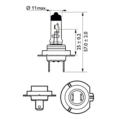 PHILIPS 12972CTVBW Lampadina, Faro di profondità