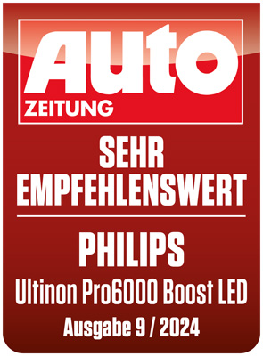 PHILIPS 11342U60BX2 Ultinon Pro6000 Boost H4-LED Glühlampe, Fernscheinwerfer