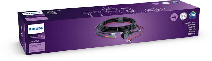 PHILIPS UD1003WX1 Ultinon Drive wiring harness kit Kabelsett, fjernlys