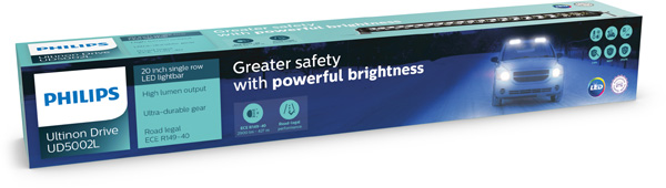 PHILIPS UD5002LX1 Ultinon Drive 20" single row LED light bar Fernscheinwerfer