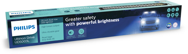 PHILIPS UD5003LX1 Ultinon Drive 20 inch dual-row LED lightbar Fjernlys