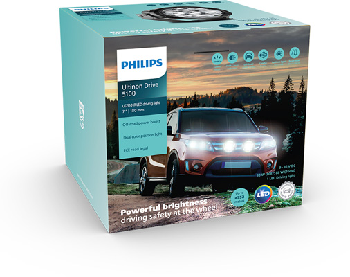 PHILIPS UD5101RX1 Ultinon Drive 7" round LED driving light Fernscheinwerfer