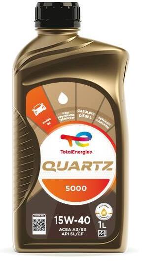 TotalEnergies 213763 TotalEnergies QUARTZ 5000 15W-40 Motorový olej