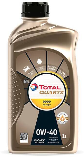 TotalEnergies 213988 TotalEnergies QUARTZ 9000 ENERGY 0W-40 Motorový olej