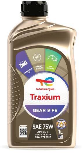 TotalEnergies 214244 TotalEnergies TRAXIUM GEAR 9 FE SAE 75W Olej do prevodovky