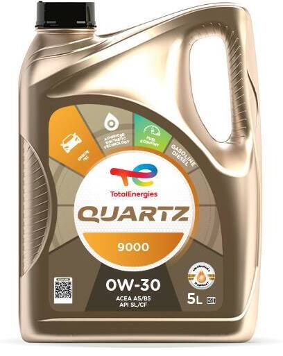 TotalEnergies 214297 TotalEnergies QUARTZ 9000 0W-30 Engine Oil