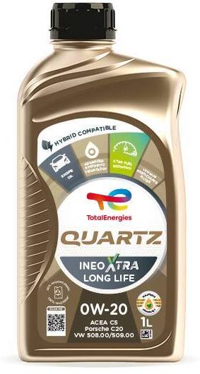 TotalEnergies 226005 TotalEnergies QUARTZ INEO XTRA LONG LIFE 0W-20 Motorový olej