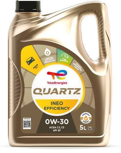 TotalEnergies 228694 TotalEnergies QUARTZ INEO EFFICIENCY 0W-30 Engine Oil