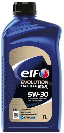 ELF 213931 ELF EVOLUTION FULL-TECH MSX 5W-30 Motorový olej