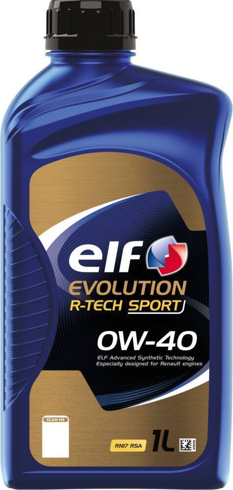 ELF 217623 ELF EVOLUTION R-TECH SPORT 0W-40 Motorový olej