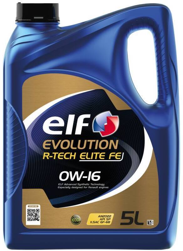 ELF 229719 ELF EVOLUTION R-TECH ELITE FE 0W-16 Motorový olej