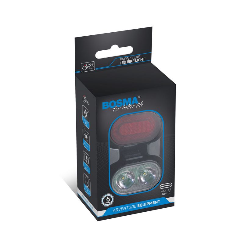 BOSMA 8074 Light Kit, bicycle