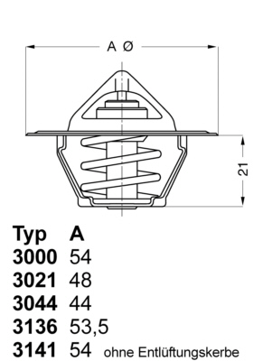 WAHLER 3000.75 термостат,...