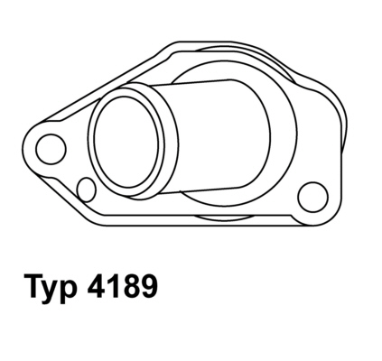 WAHLER 4189.87D Termostat, kjølemiddel