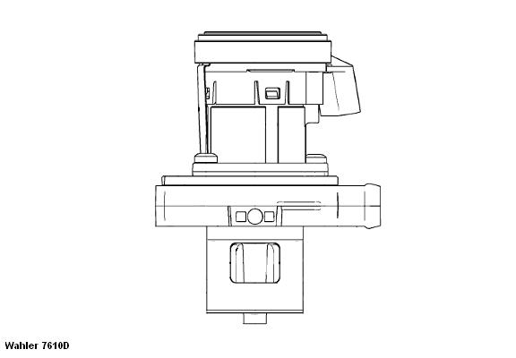 WAHLER 7610D AGR-szelep