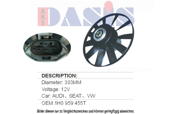 AKS DASIS 048550N Ventola,...