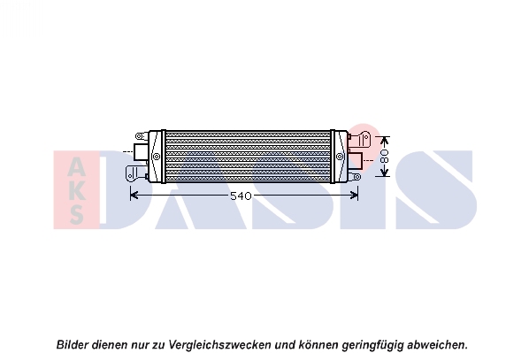 AKS DASIS 087027N Intercooler