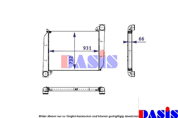 AKS DASIS 137005N Intercooler