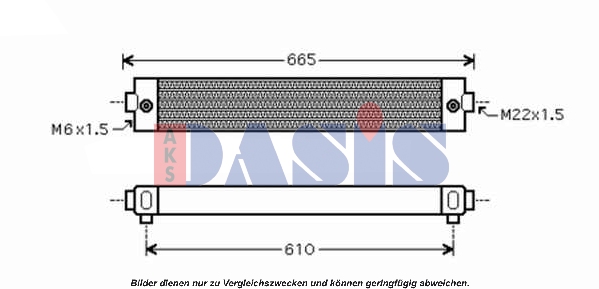 AKS DASIS 276000N Radiatore...