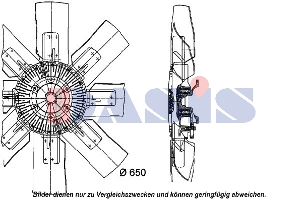 AKS DASIS 398290N Ventola,...