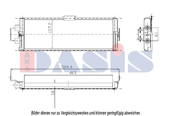 AKS DASIS 446008N Radiatore...