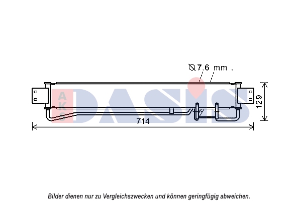 AKS DASIS 566011N Radiatore...