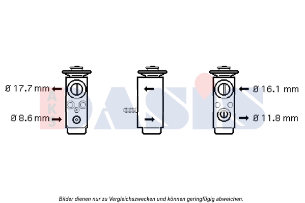AKS DASIS 840172N Valvola...