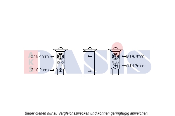 AKS DASIS 840252N Valvola...