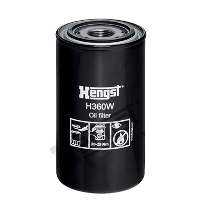 HENGST FILTER H360W Filtro olio