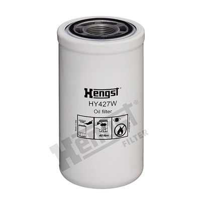 HENGST FILTER HY427W Filtro, Sistema idraulico di lavoro-Filtro, Sistema idraulico di lavoro-Ricambi Euro