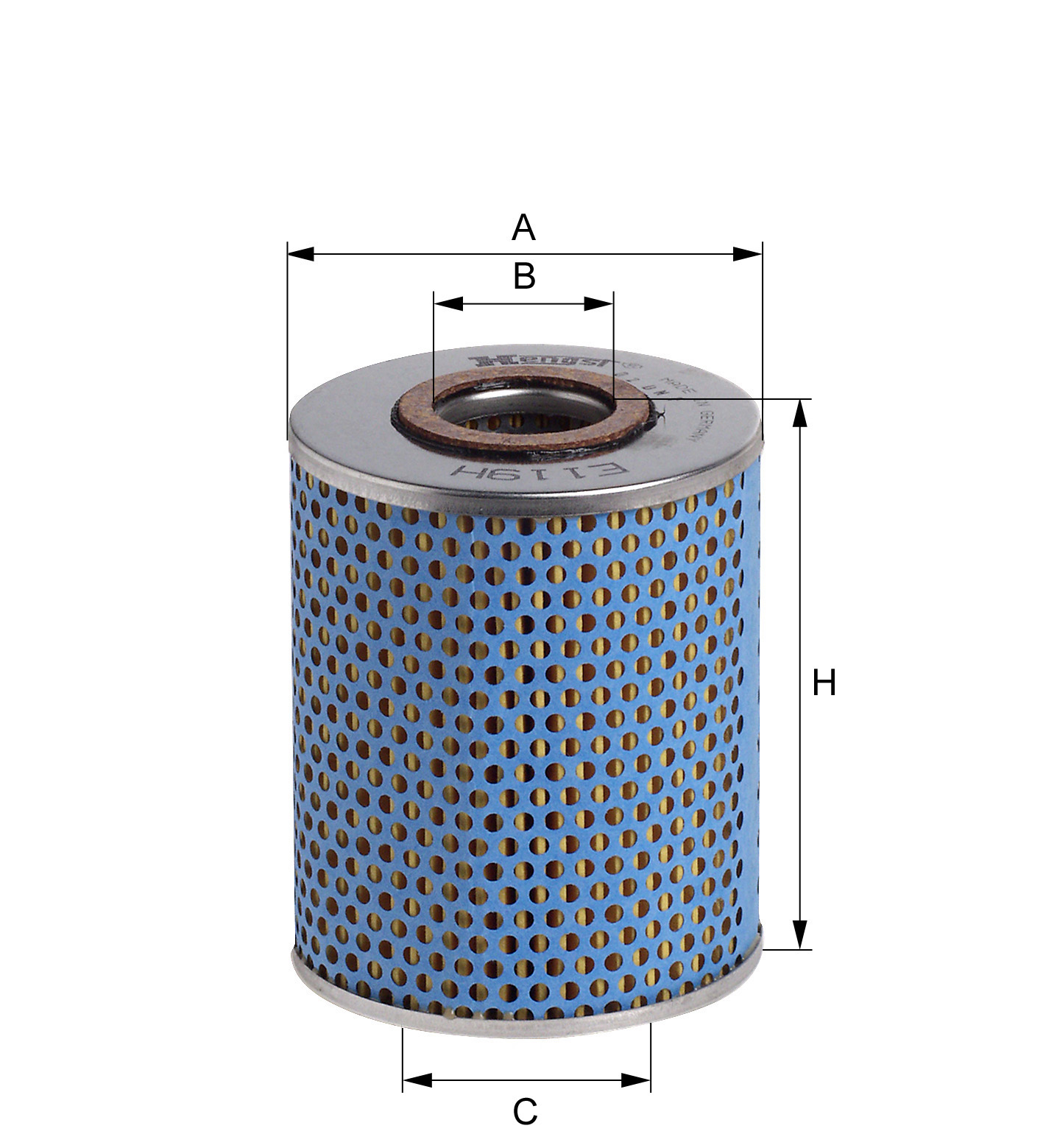 HENGST FILTER E119H Oil Filter for ASTON MARTIN CARBODIES