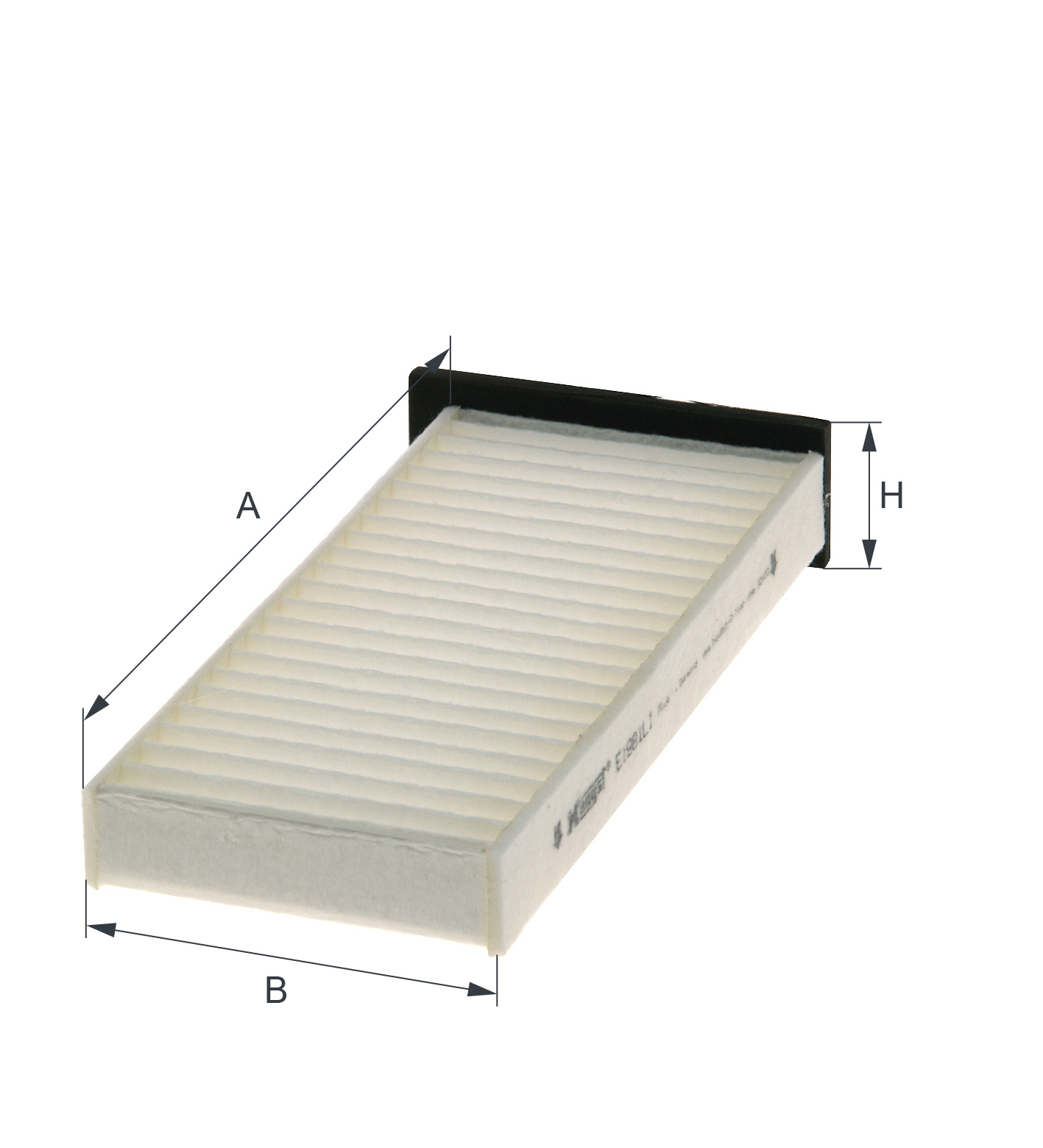 HENGST FILTER E1981LI Filter, cabin air for MITSUBISHI