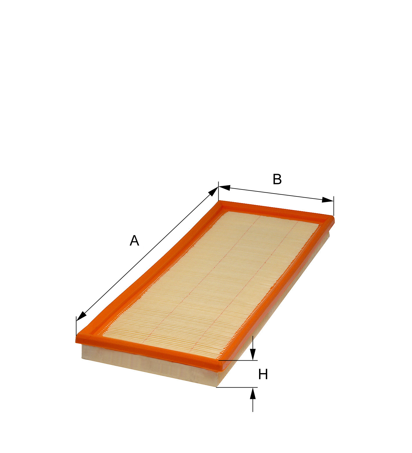 HENGST FILTER E202L Air Filter for FORD