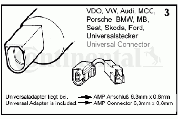 VDO X10-246-003-002 Water...