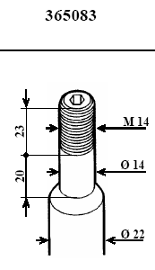 KYB 365083 Shock Absorber