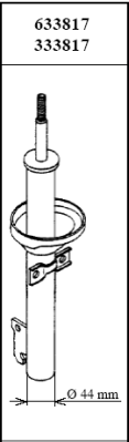 KYB 633817 Shock Absorber