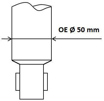 KYB 5550001 Støtdemper