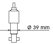 KYB 553170 Shock Absorber