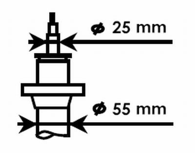 KYB 325700 Stoßdämpfer